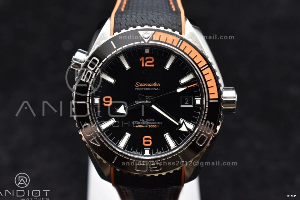 Edition Orange Strap on 43.5mm Dial VSF V2 Clone Super A8900 Planet Nylon Best Bezel 1:1 SS Black Ocean Black 1229